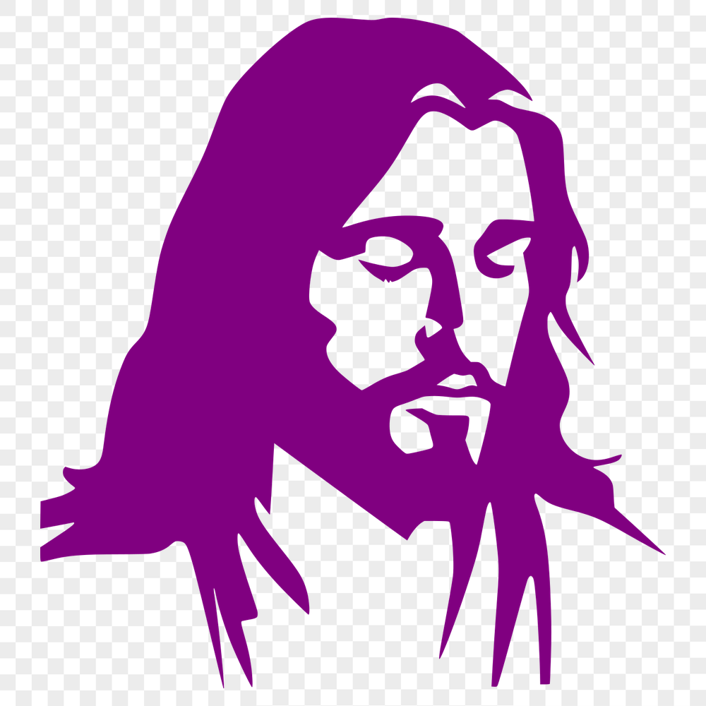 Artistic Jesus SVG, PNG, PDF And DXF Files