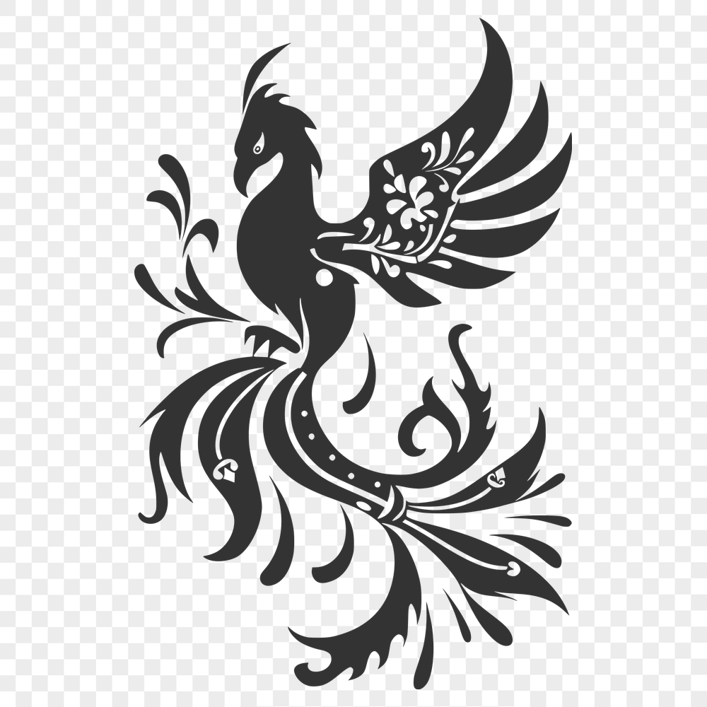 Unique Pheonix Clipart