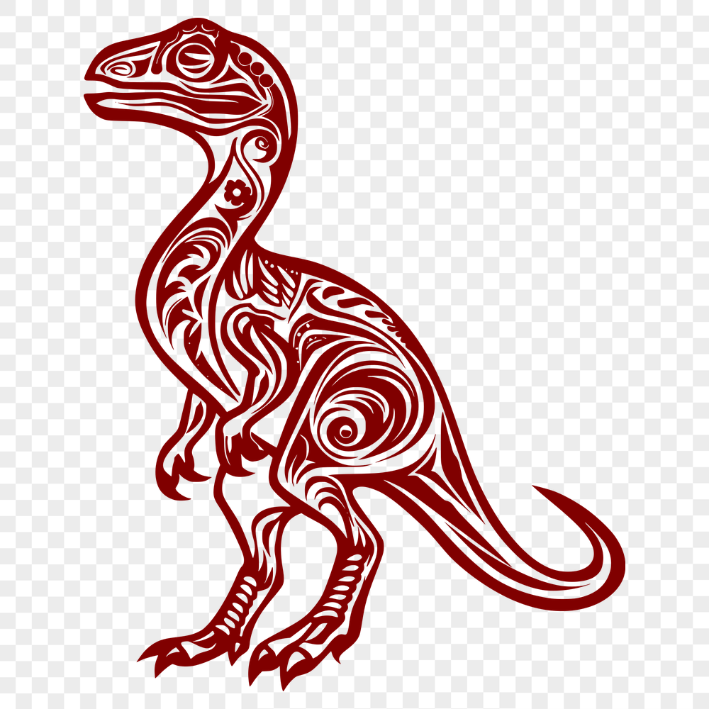 Stunning Dinosaur - Vinyl DXF