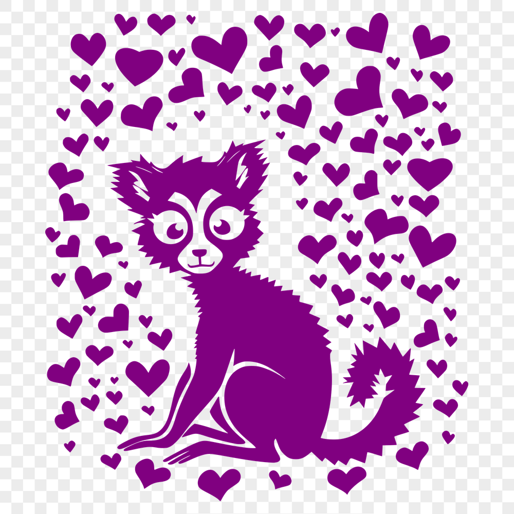 Free Lemur - Laser Engraver PNG