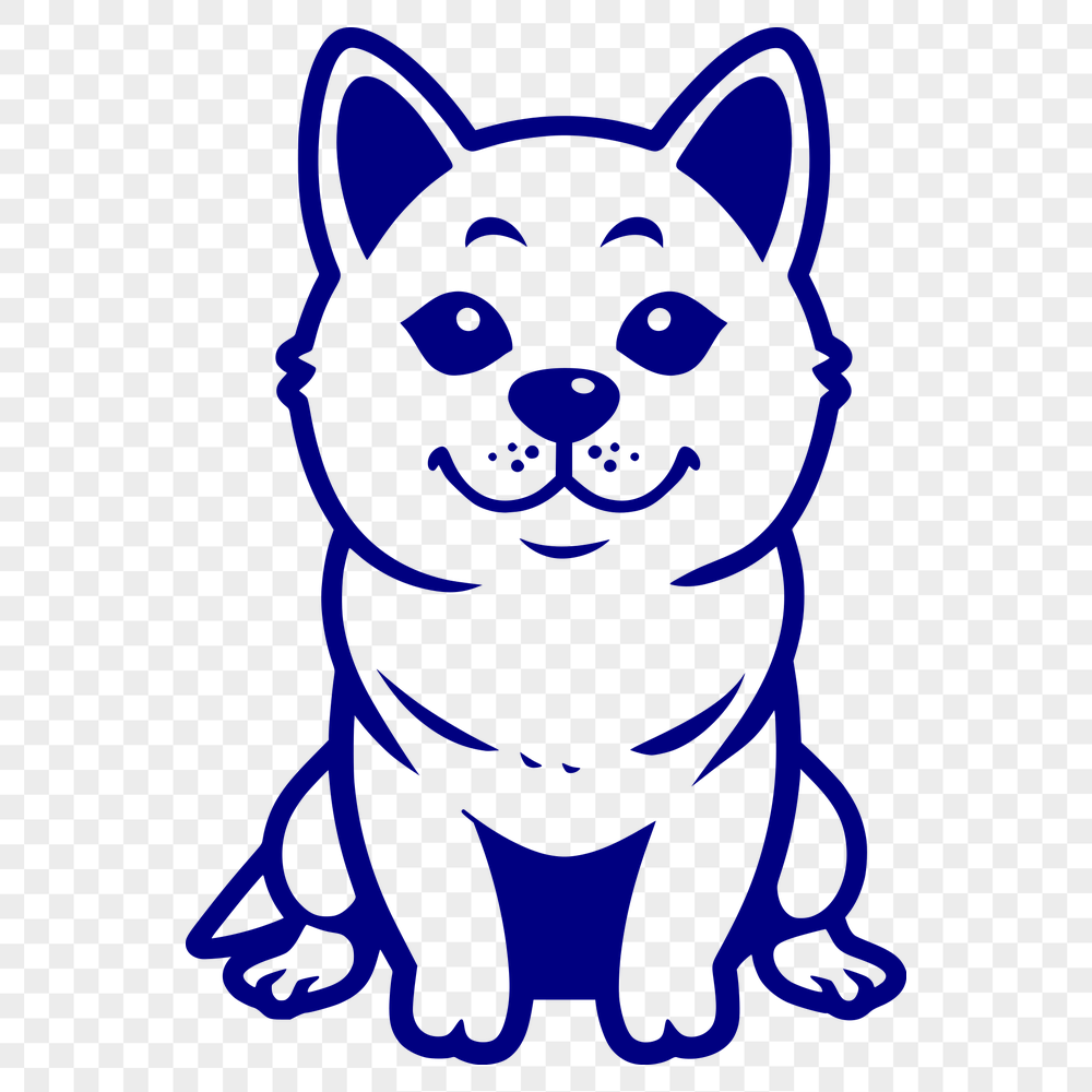 Free Unique Shiba Inu Digital Artwork