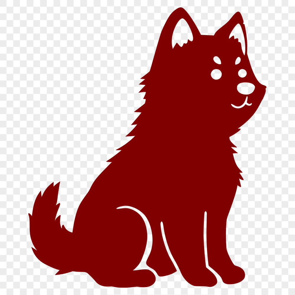 Artistic Shiba Inu Decal