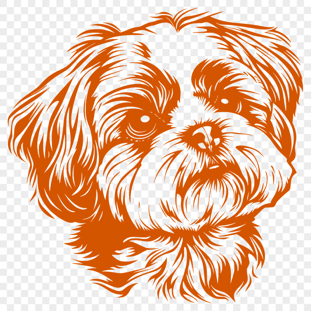 Free Free Shih Tzu Design