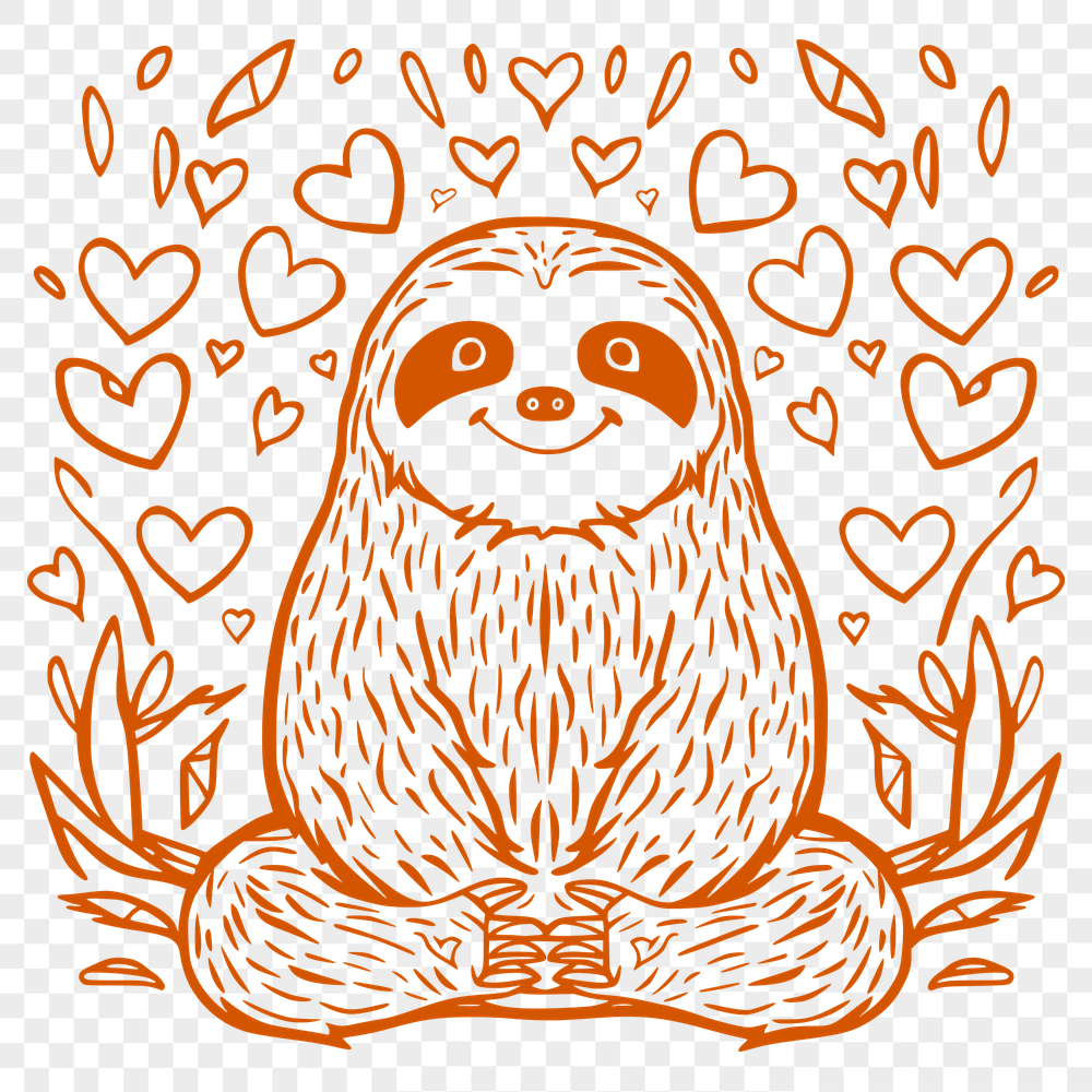 Free Sloth - For Cricut Project