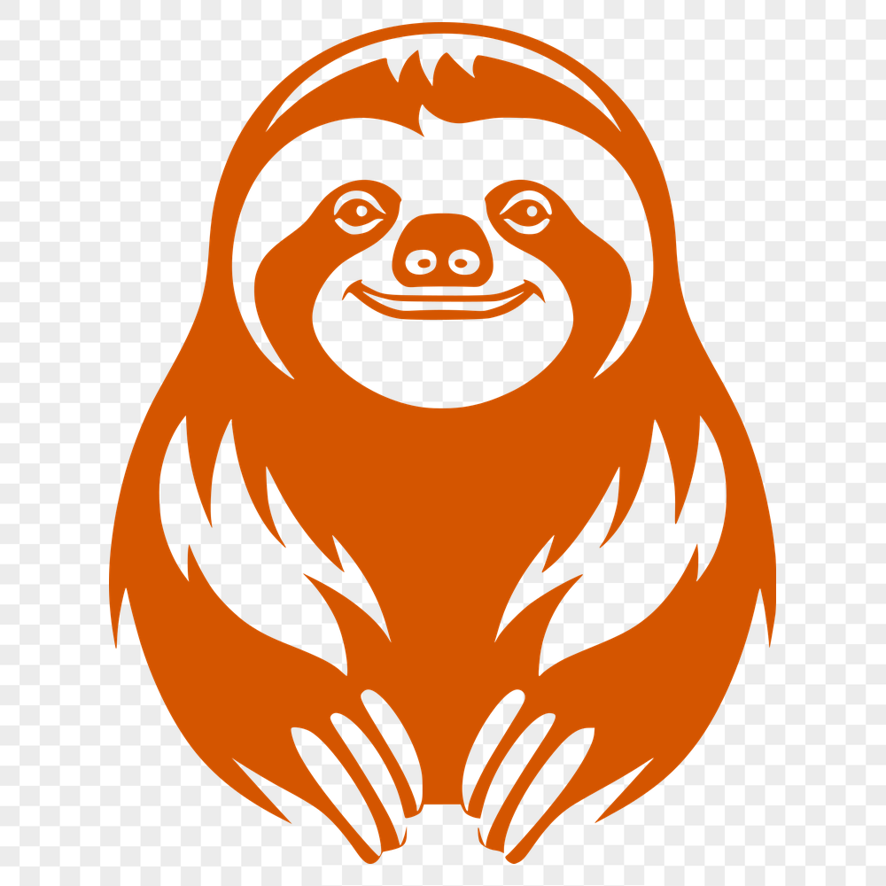 Free Sloth Illustration