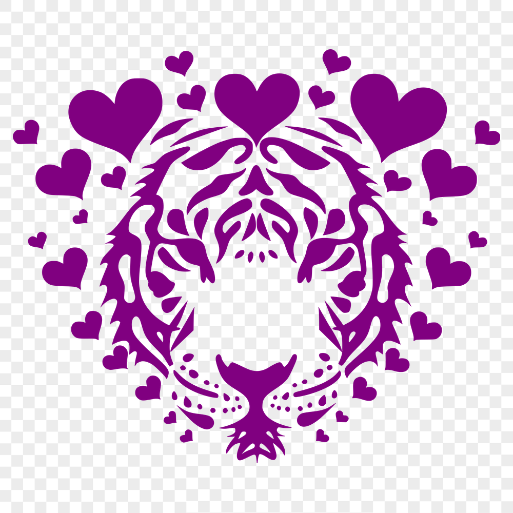 Beautiful Tiger Printable Image