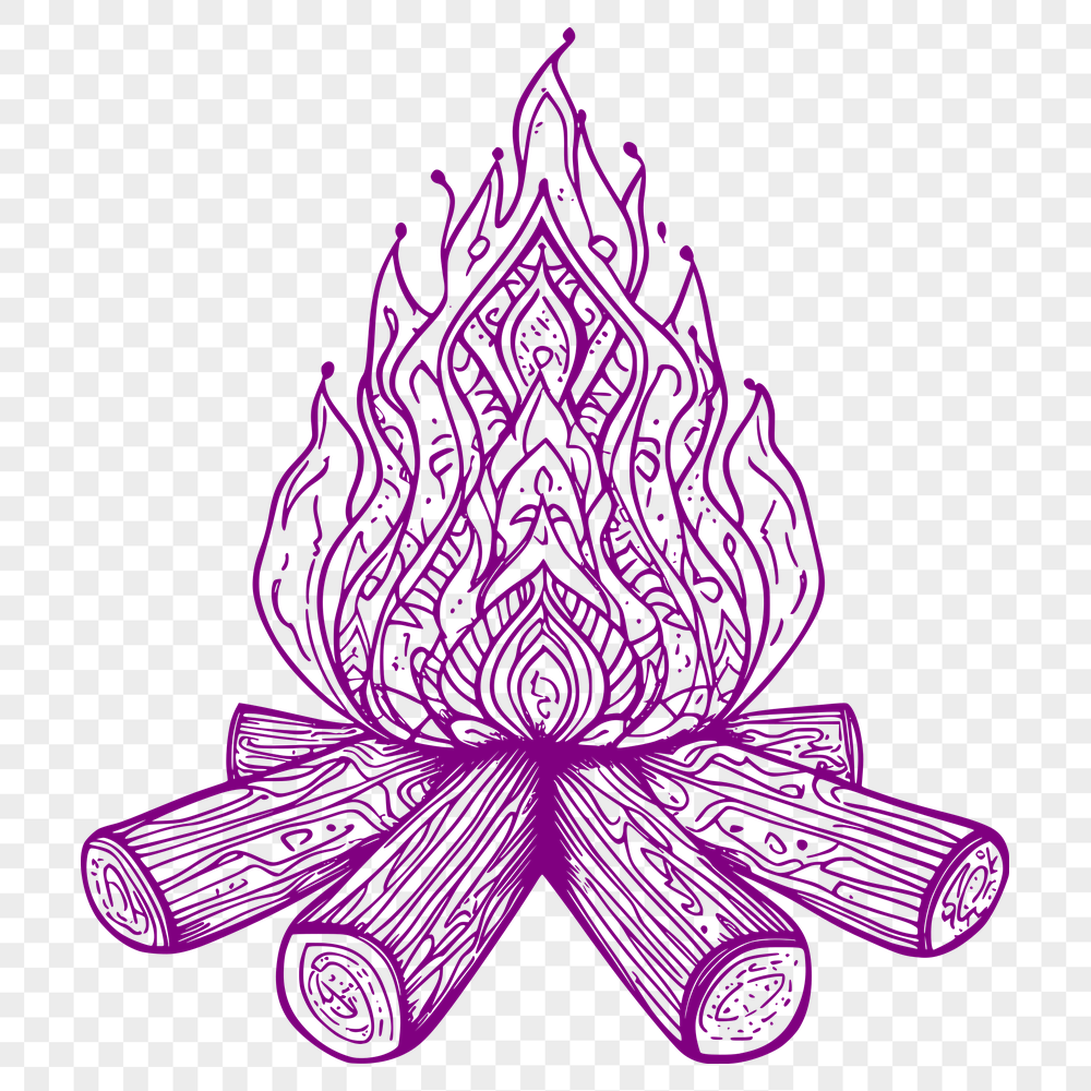 Unique Camp Fire In PDF - For Free Download, Commercial Use