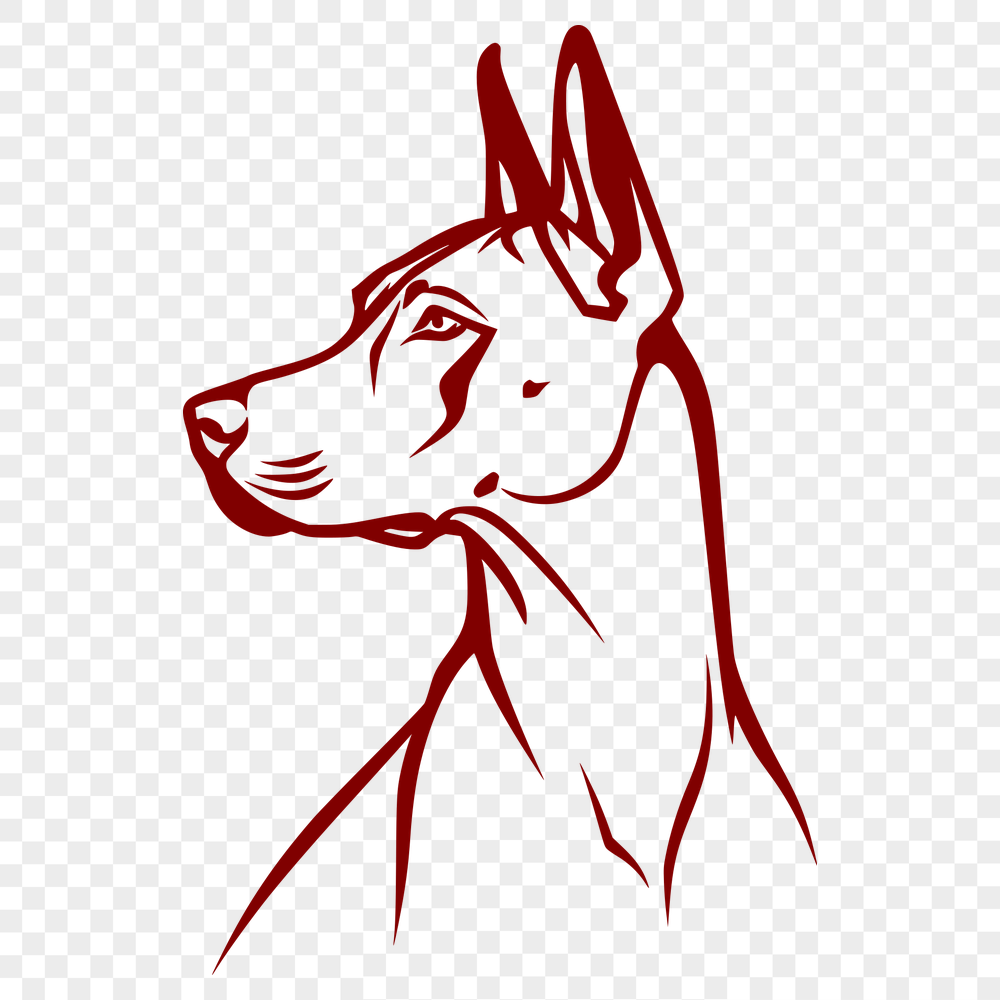 Free Doberman Pinscher SVG