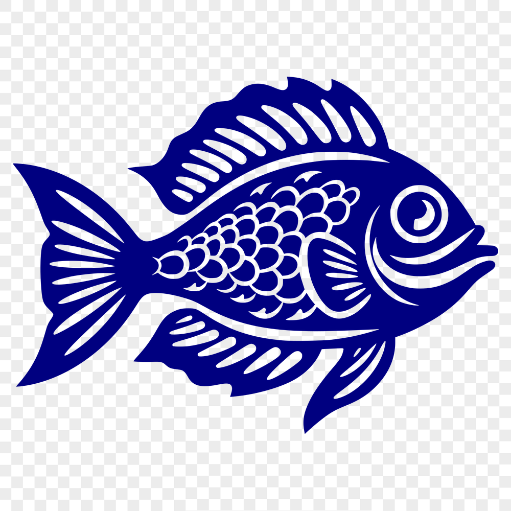 Free Unique Fish Vector Illustration