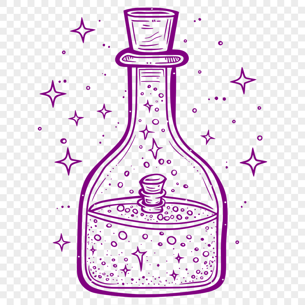 Free Potion Bottle Clip Art