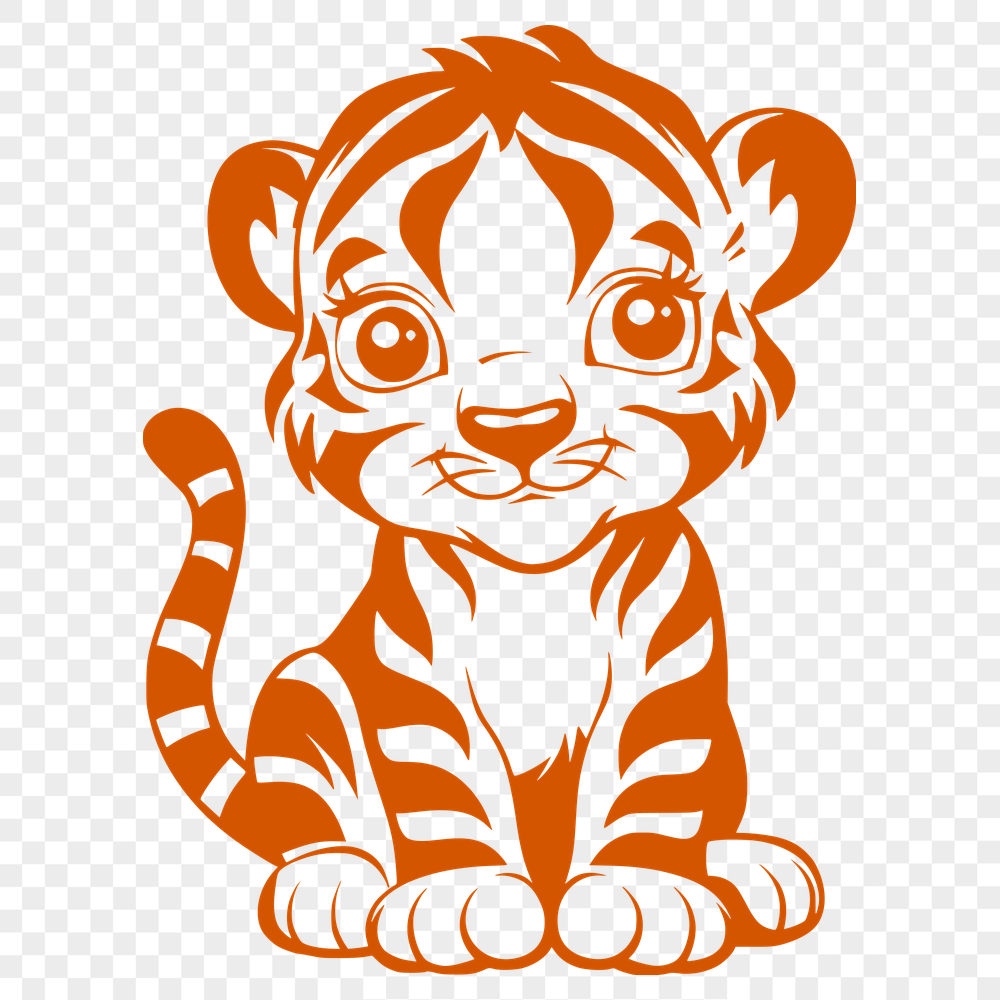 Unique Cub Vector Art