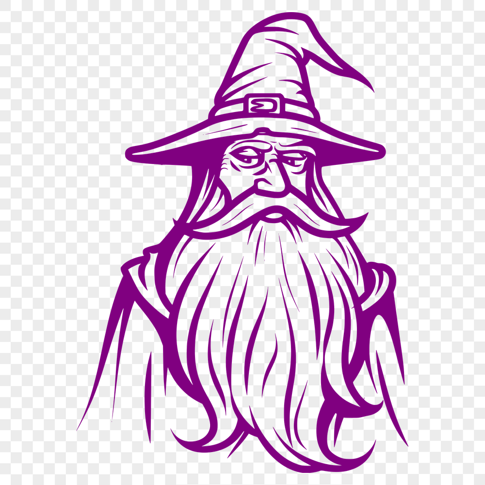 Artistic Wizard Printable Image