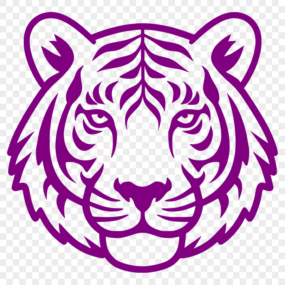 Creative Tiger Vector Illustration