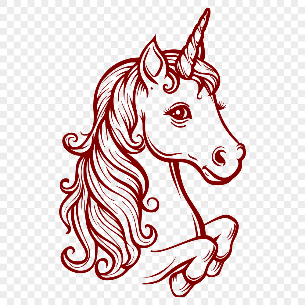 Free Creative Unicorn Vector Art