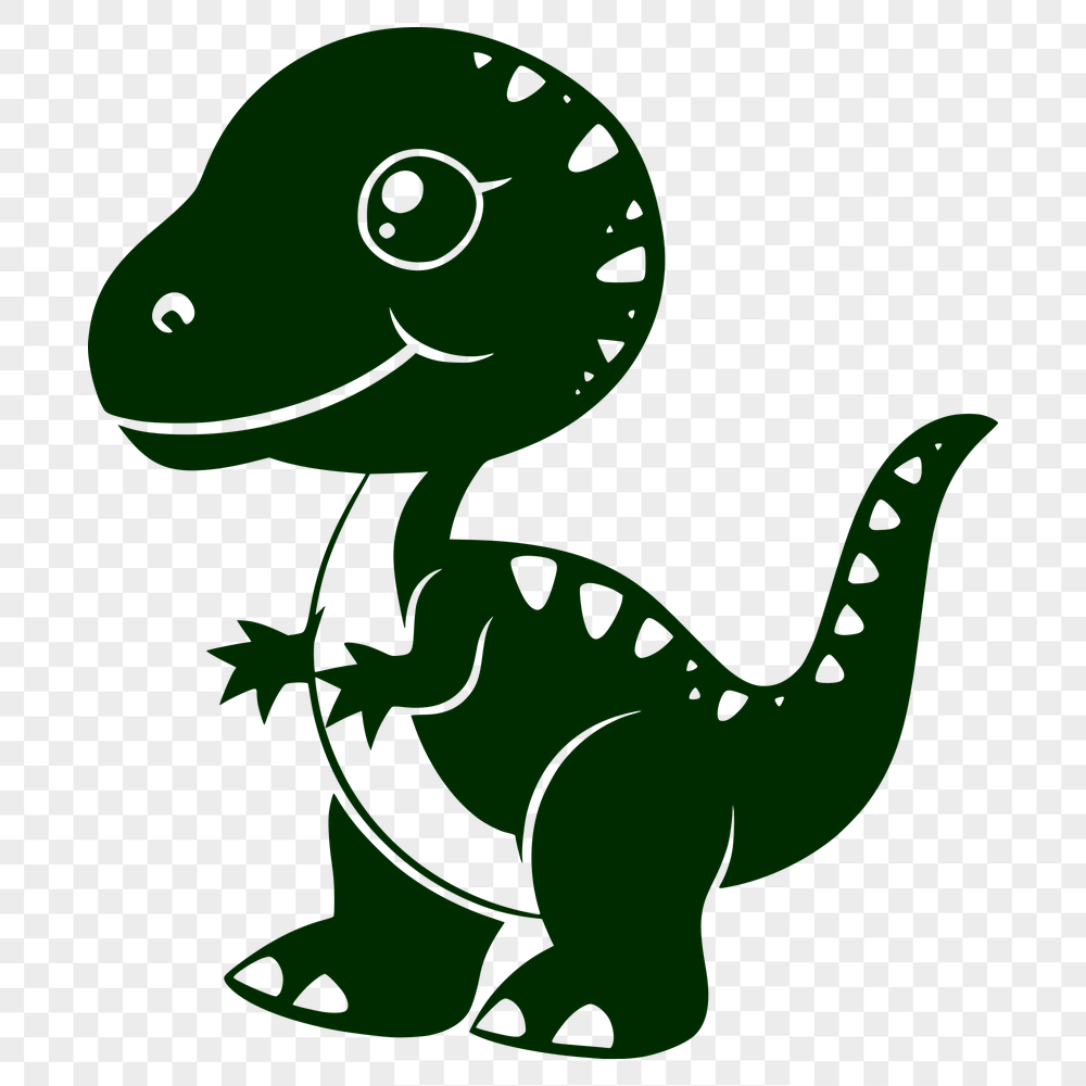 Unique Dinosaur - Laser Engraver PNG