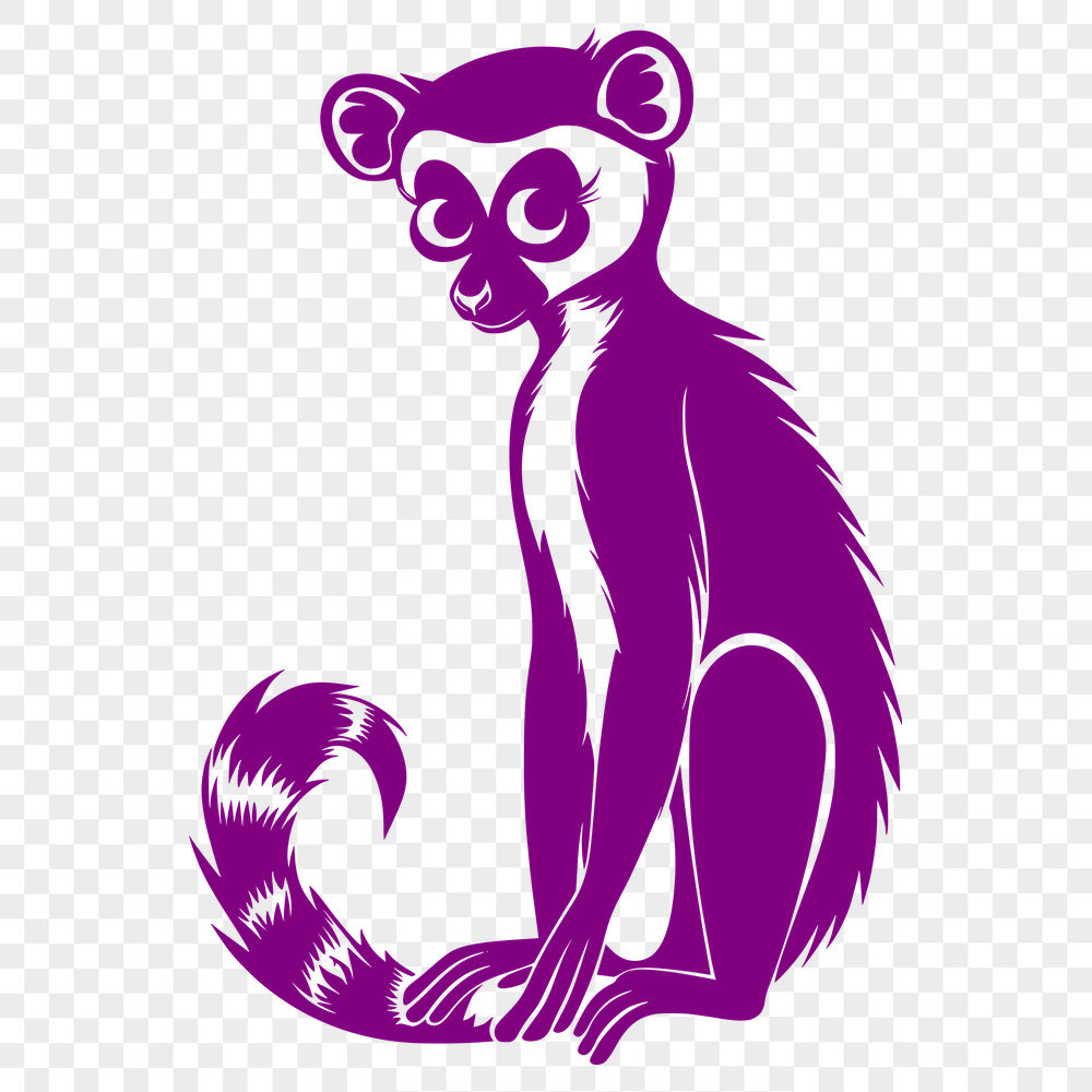 Free Creative Lemur Digital Art