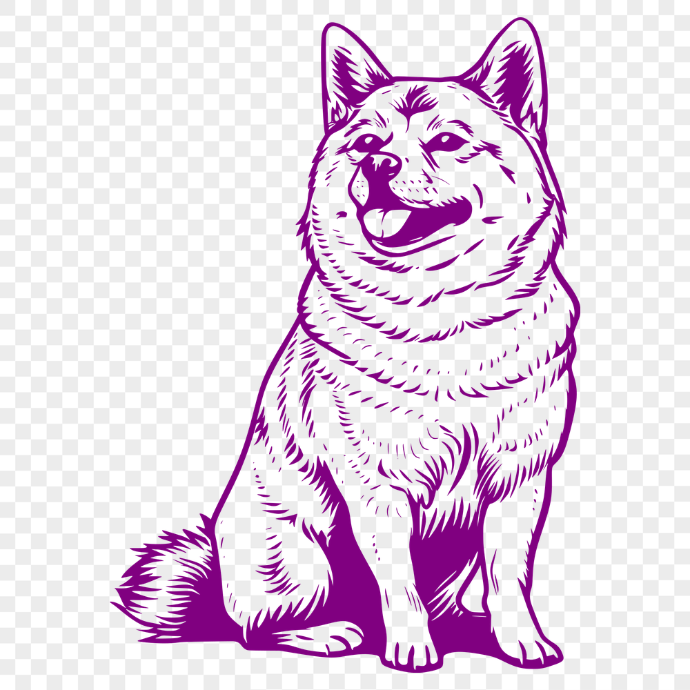 Free Creative Shiba Inu Artwork