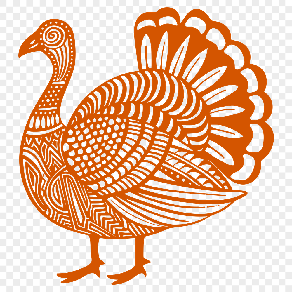 Free Free Turkey Vector Illustration