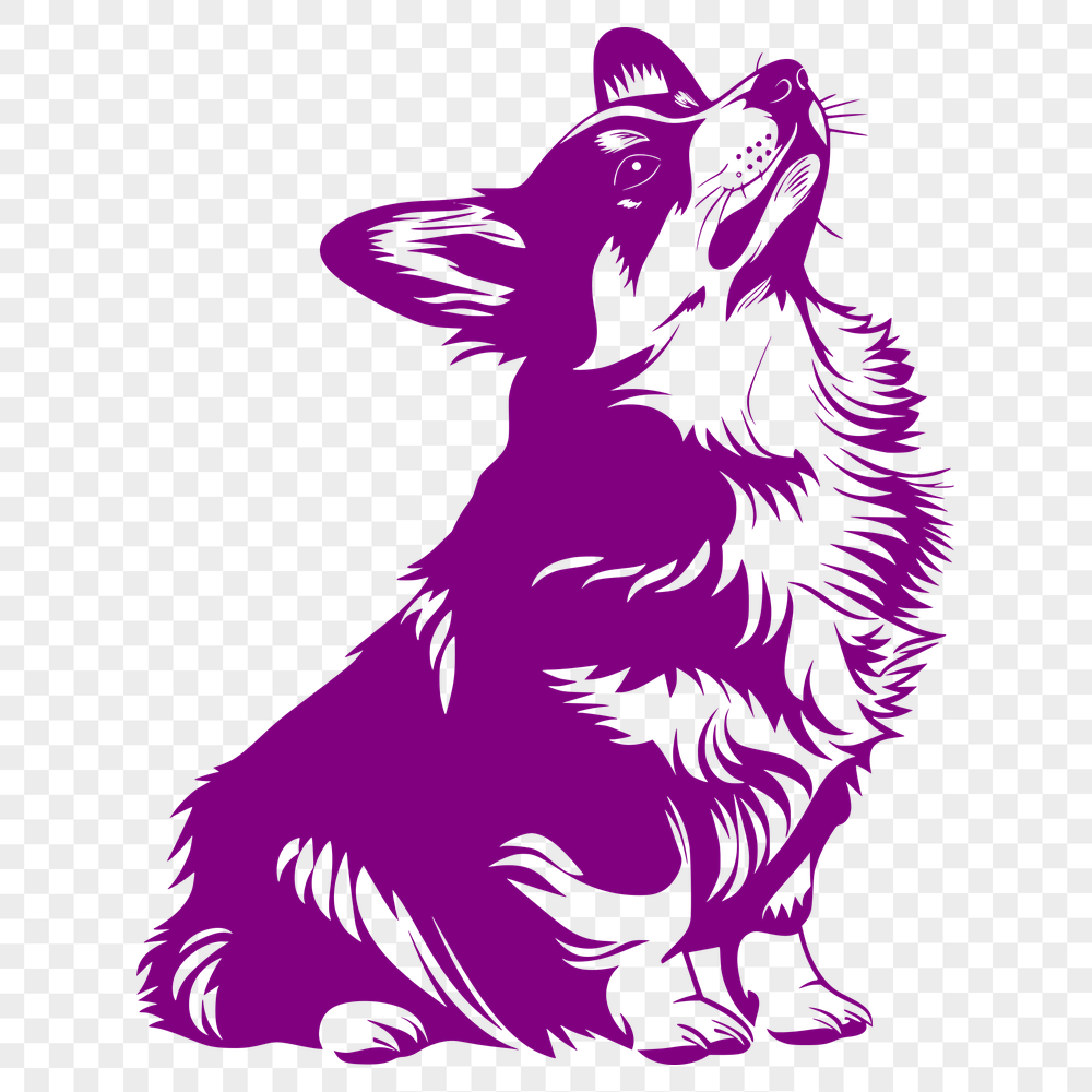 Free Free Welsh Corgi Vector Craft File