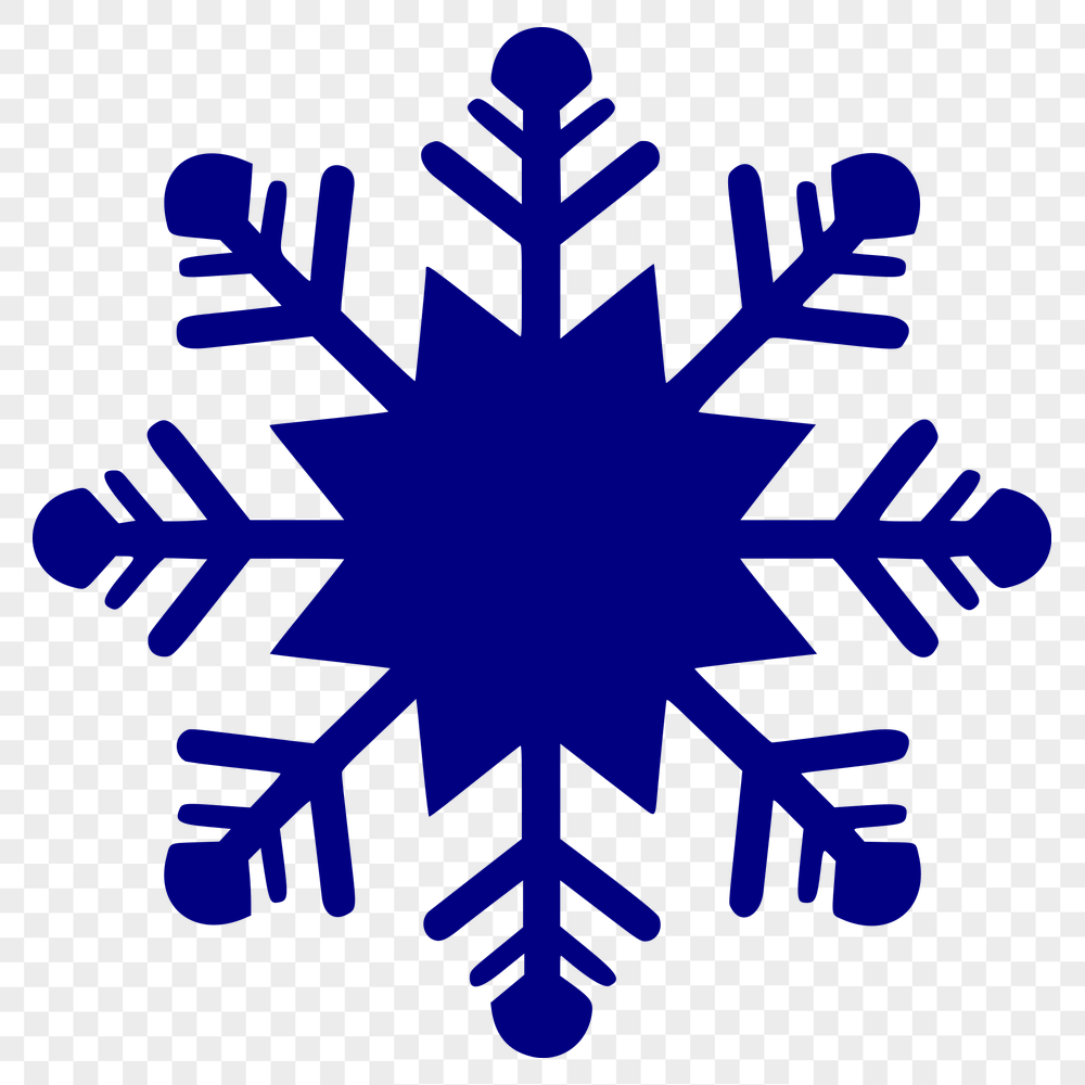 Beautiful Snowflake Stencil