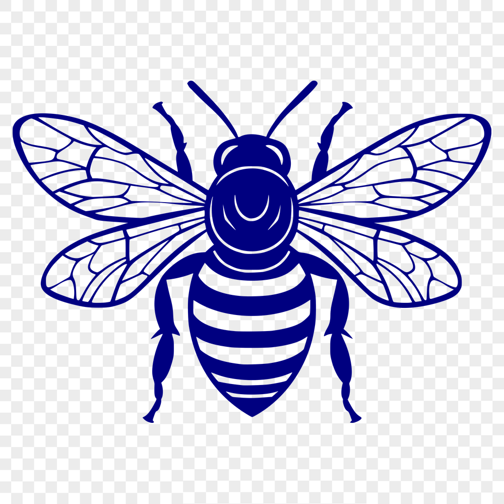 Free Unique Bee Clipart