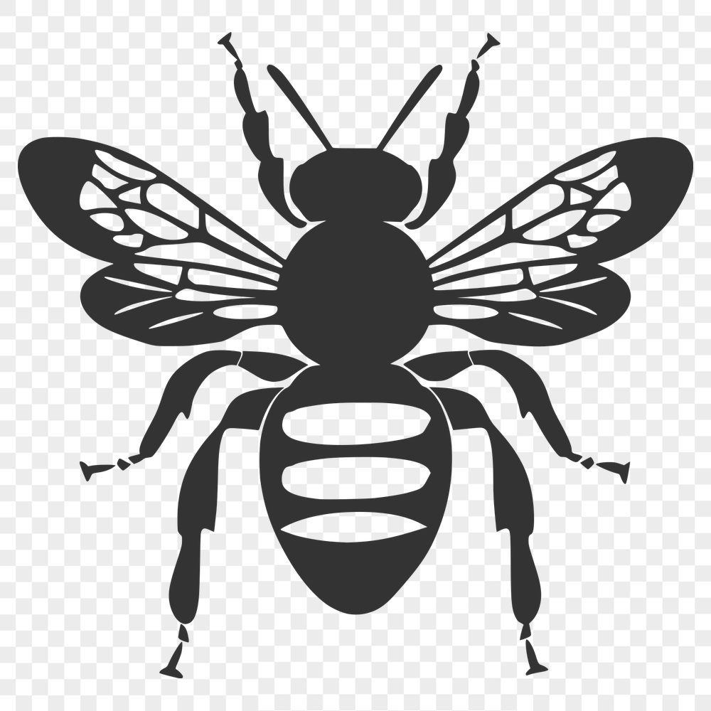 Unique Bee SVG