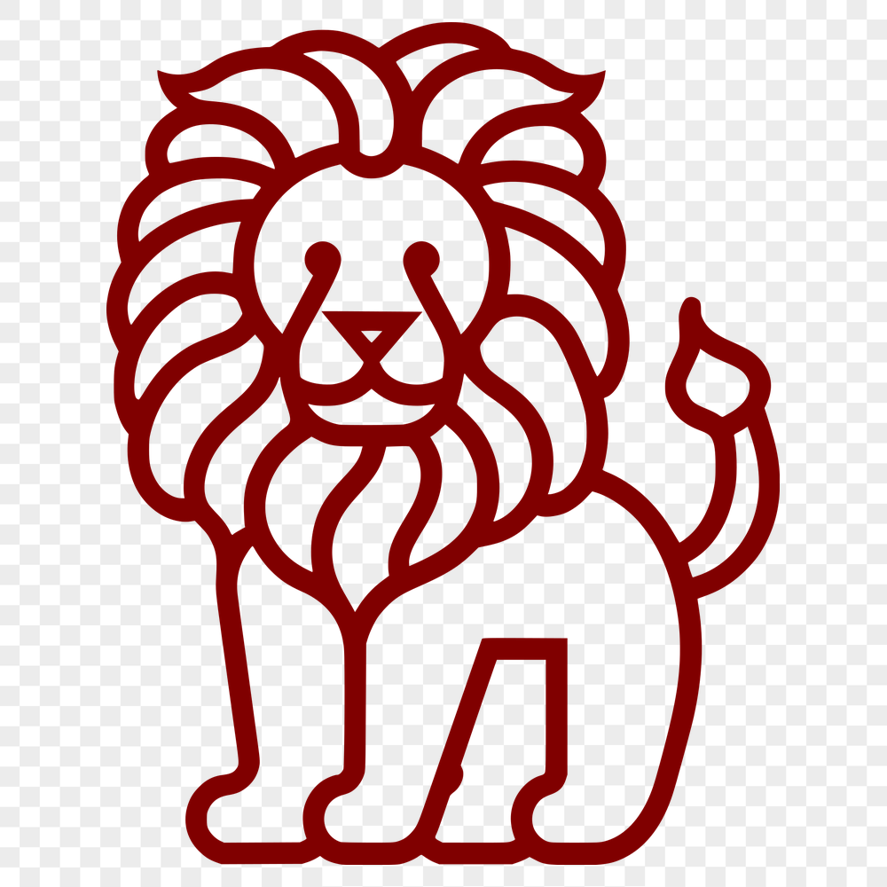 Free Unique Lion Vector Craft File