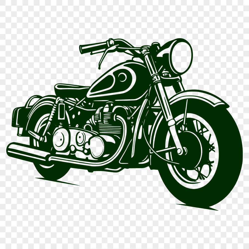 Artistic Motorbike Image