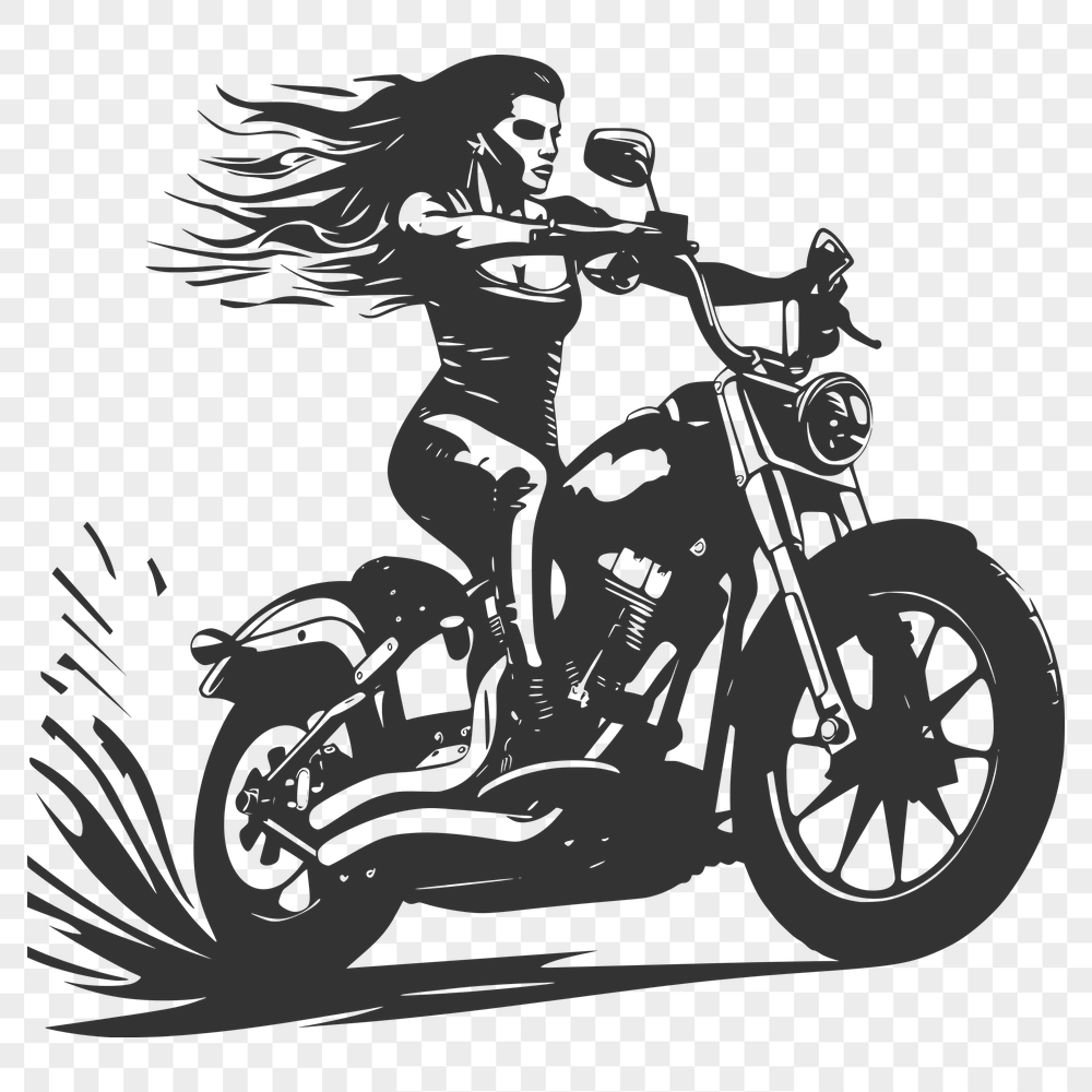 Unique Motorcycle SVG, PNG, PDF And DXF Files