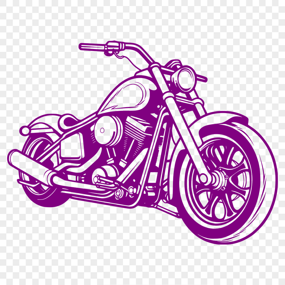 Beautiful Motorcycle - For Vinyl Project