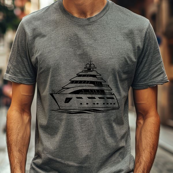 Classic Sailboat Design SVG Graphic An SVG graphic representation of a classic sailboat design.