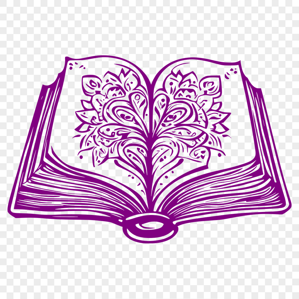 Stunning Book Vector Drawing - Free DXF Download