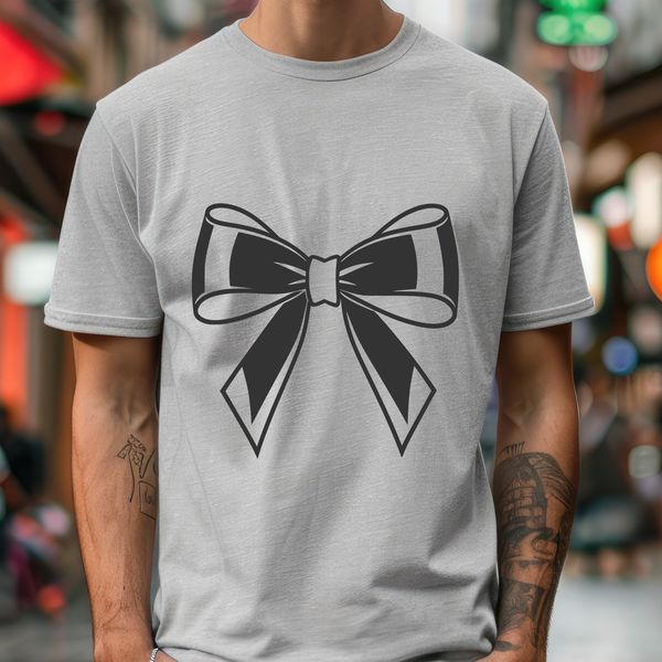 Beautiful Bow Icon Design A simple, curved bow icon made from vector lines.