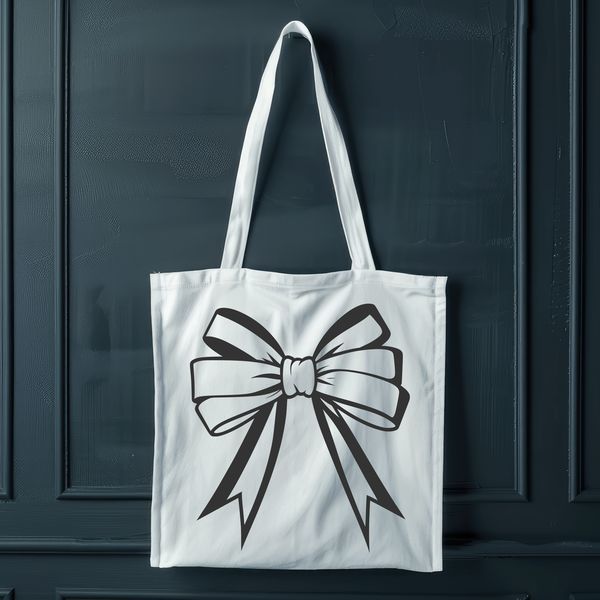 Colorful Gift Accents A colorful ribbon bow with a decorative knot in the center.