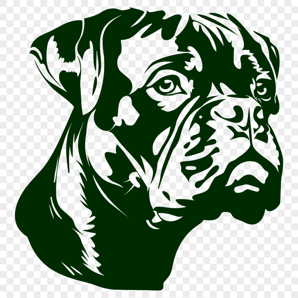 Artistic Dog - Laser Engraver SVG