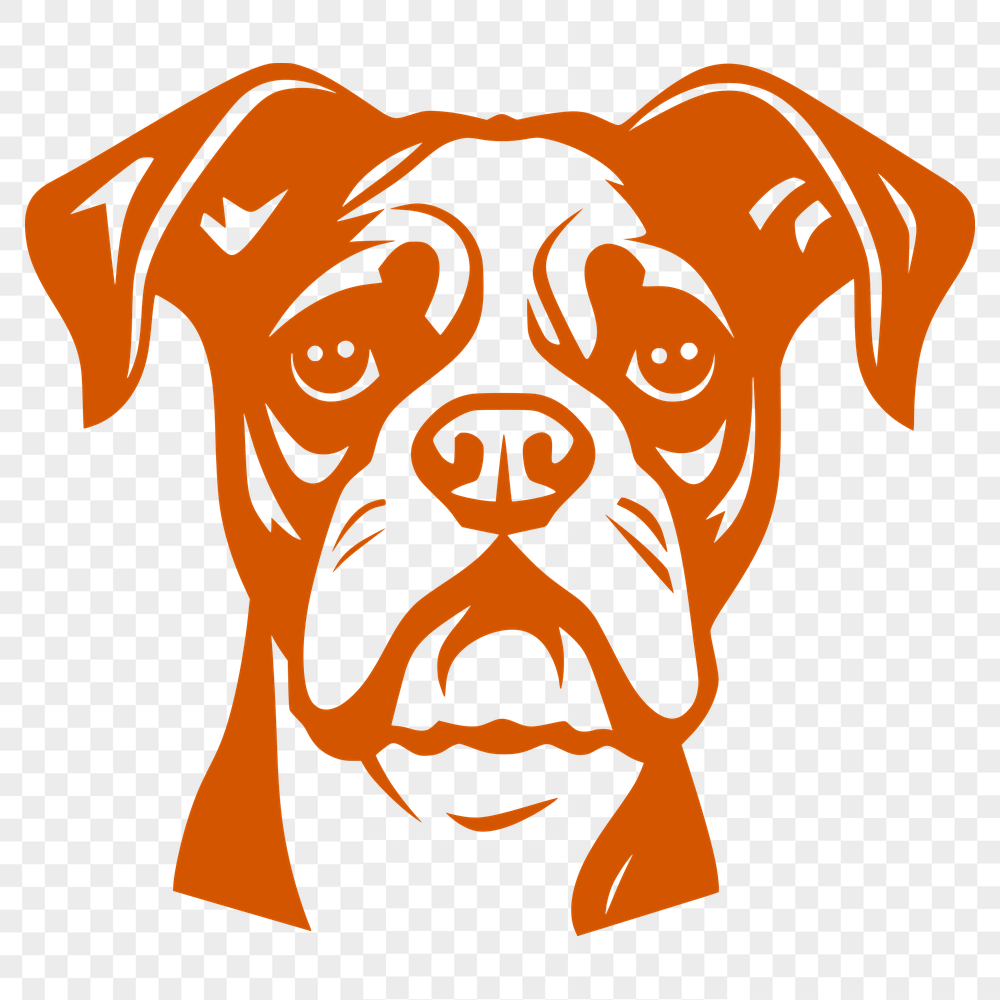 Artistic Dog - Laser Engraver PNG