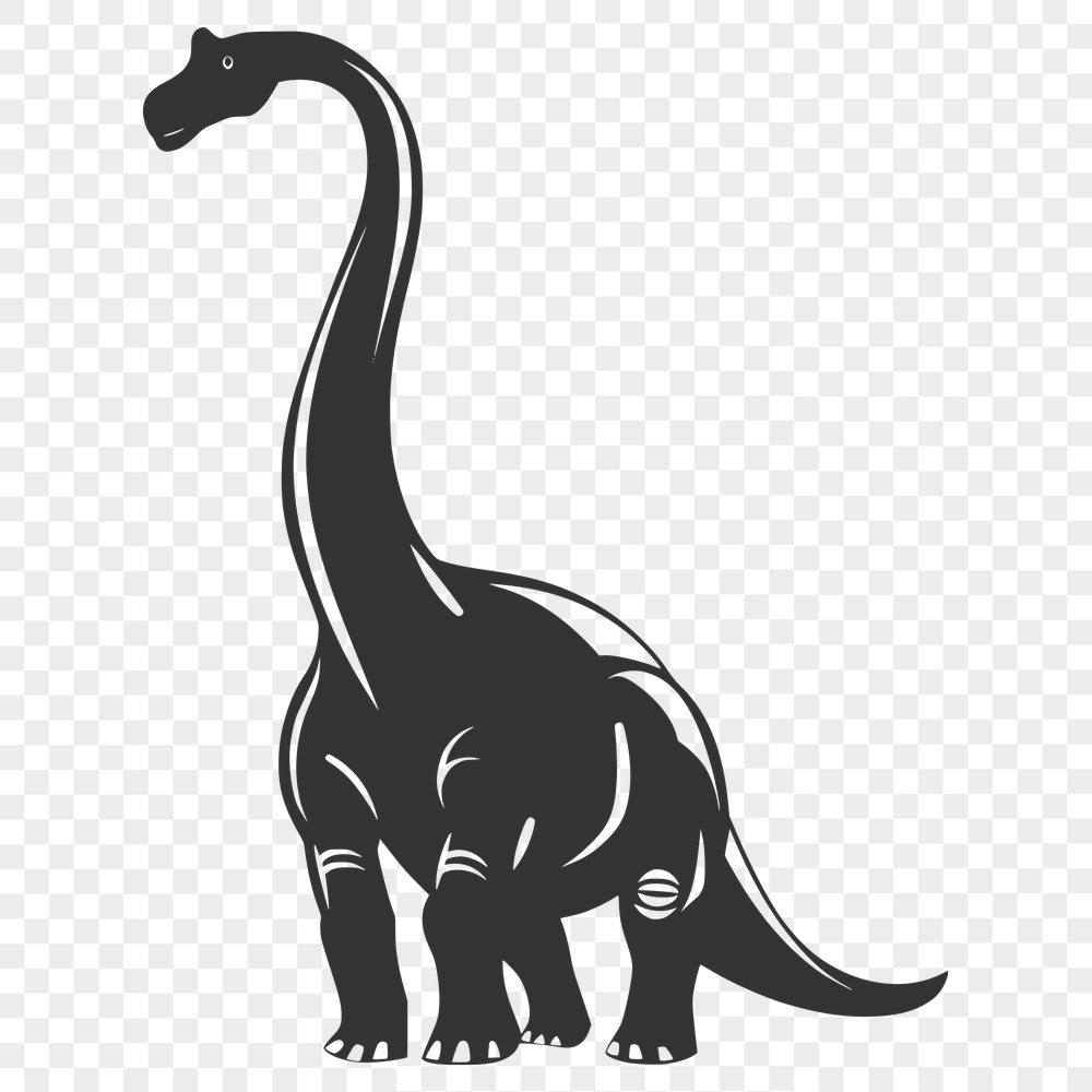 Unique Brachiosaurus Clipart