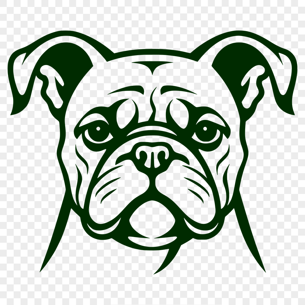 Free Stunning Bulldog Vector Art