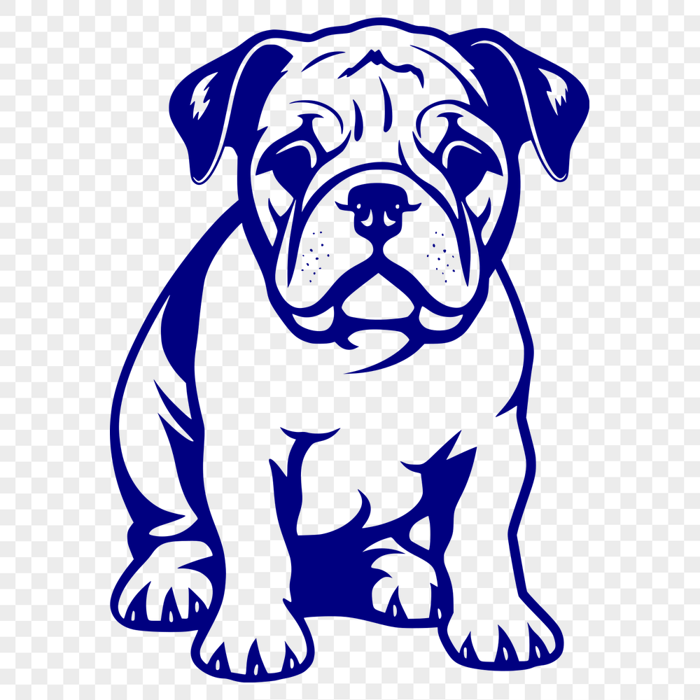 Unique Bulldog Printable Artwork