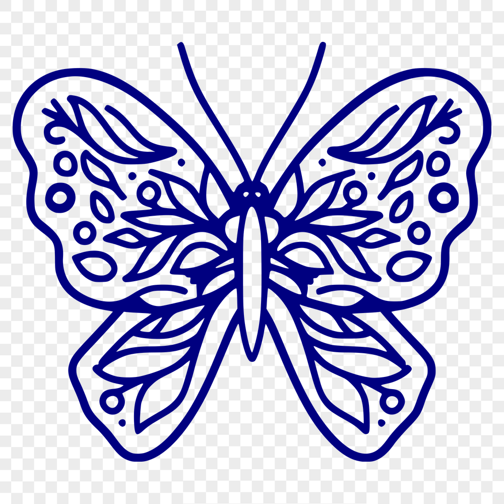 Free Unique Butterfly Design