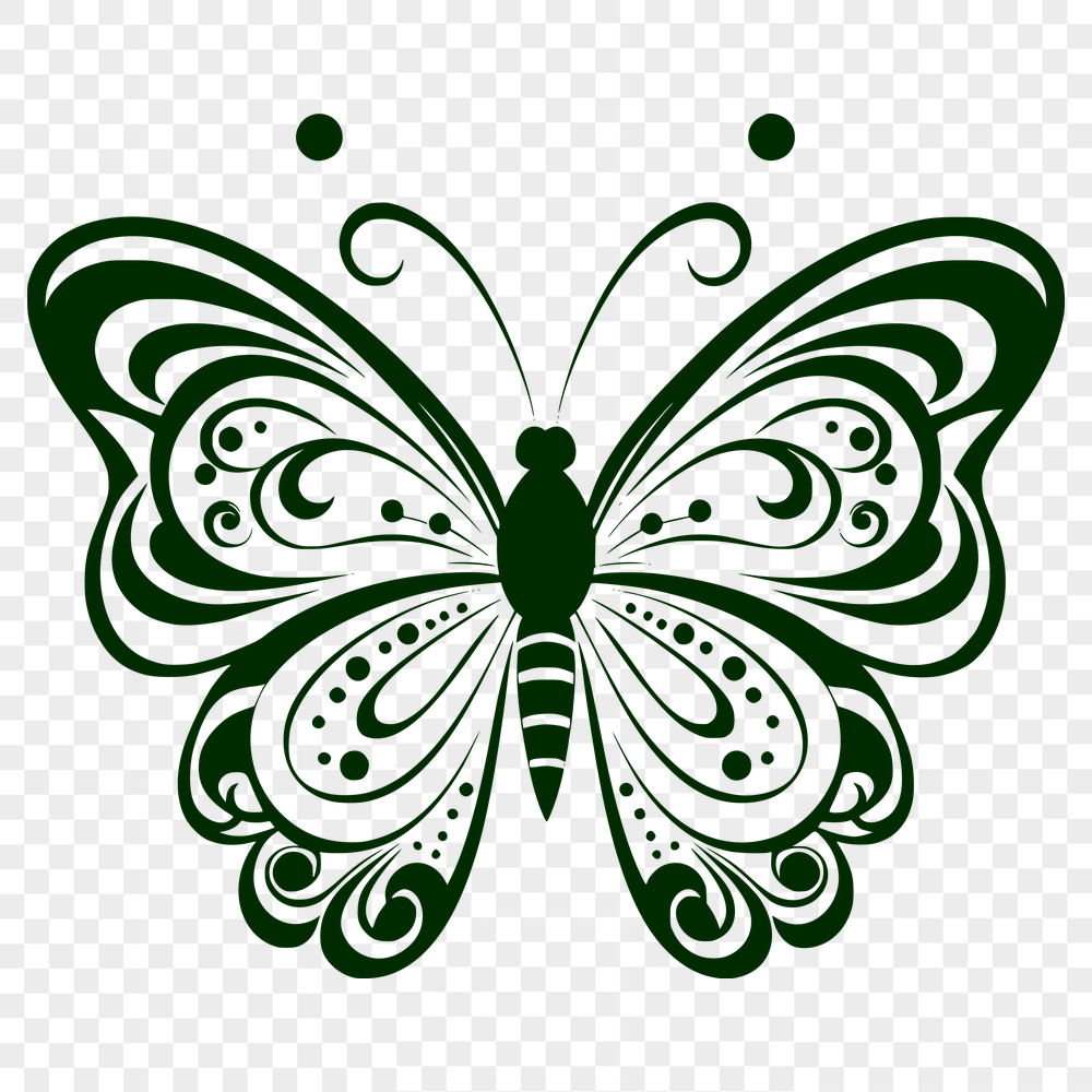 Unique Butterfly Vector Art