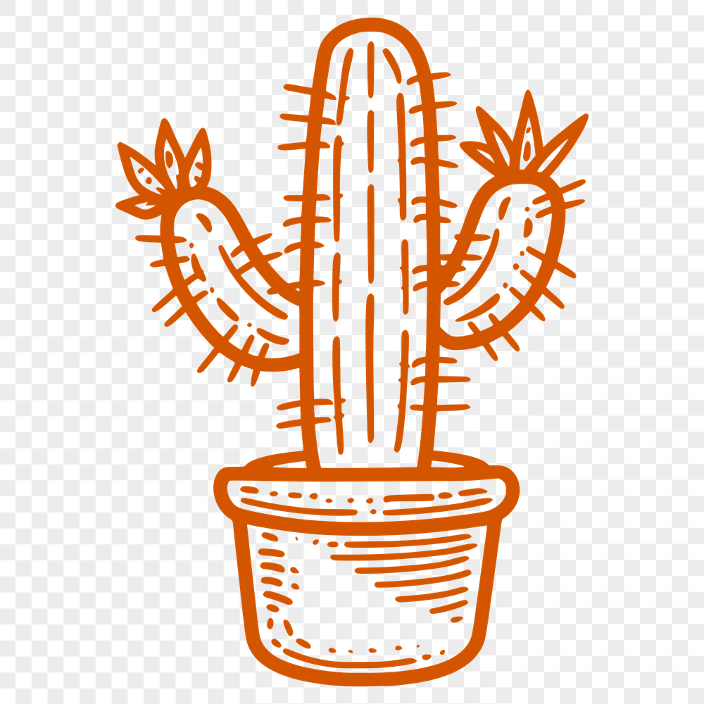 Unique Plant Drawing