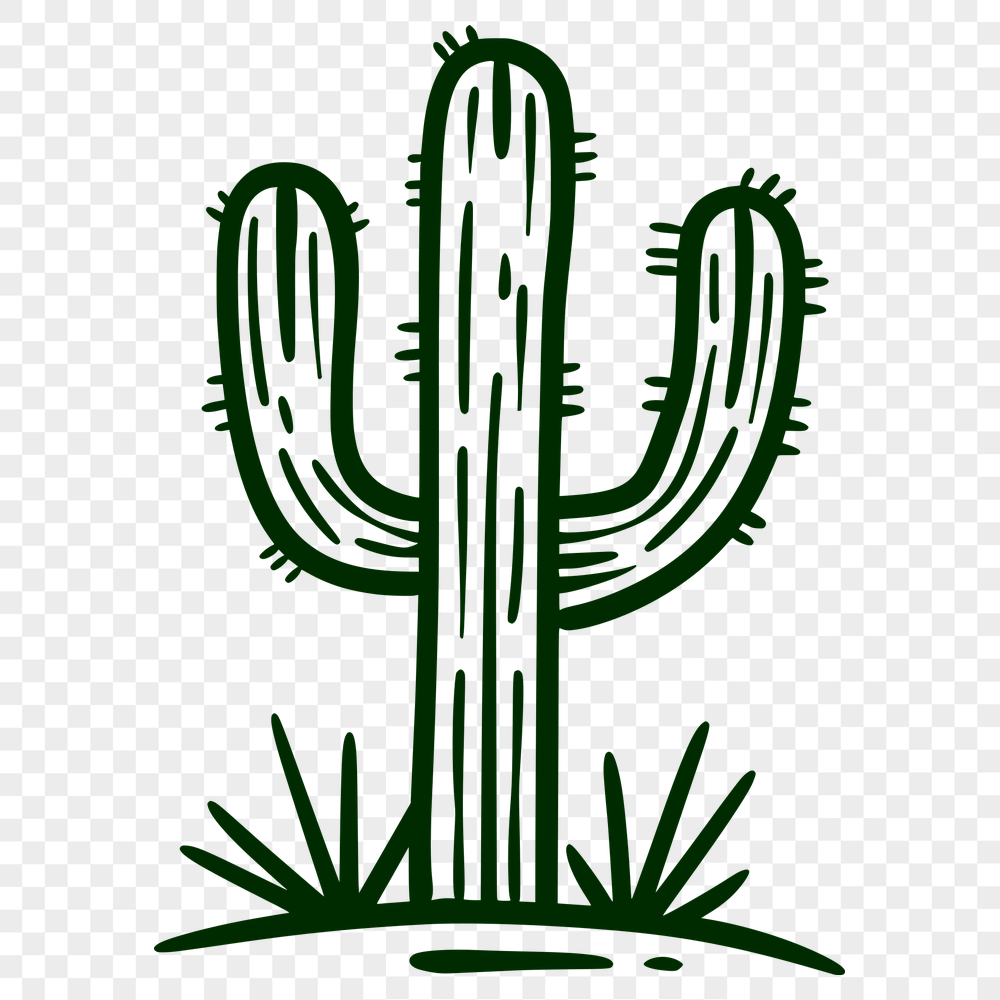 Free Stunning Cactus Digital Artwork