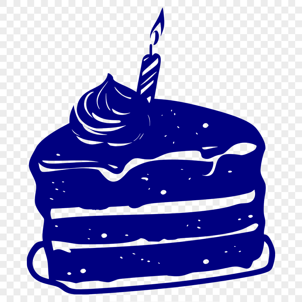 Unique Birthday Cake - Cricut SVG Free Download