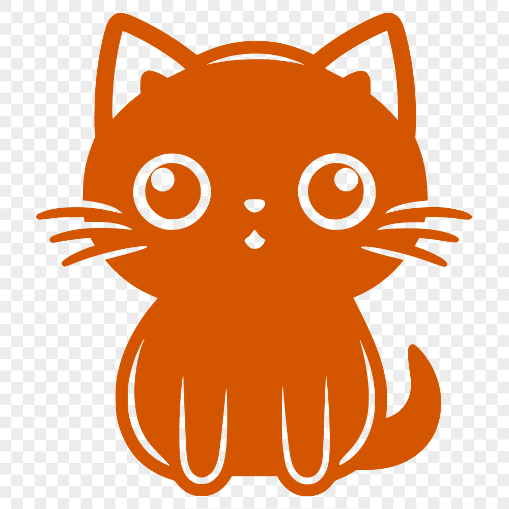 Unique Cat Vector Image