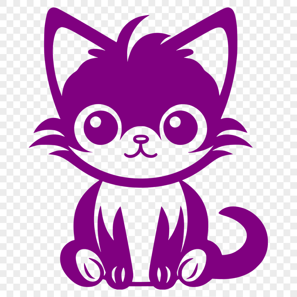 Cute Kitten - For Cricut Project