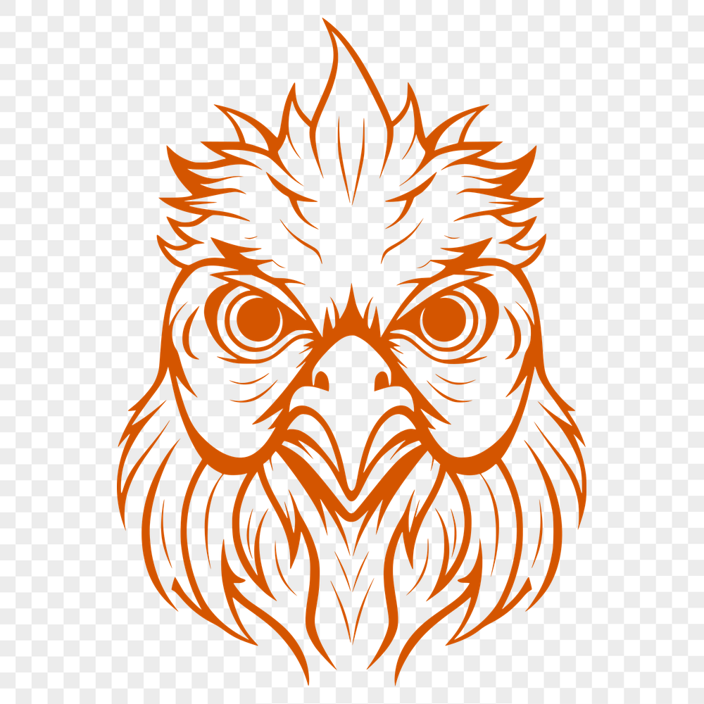 Creative Chicken Vector Art