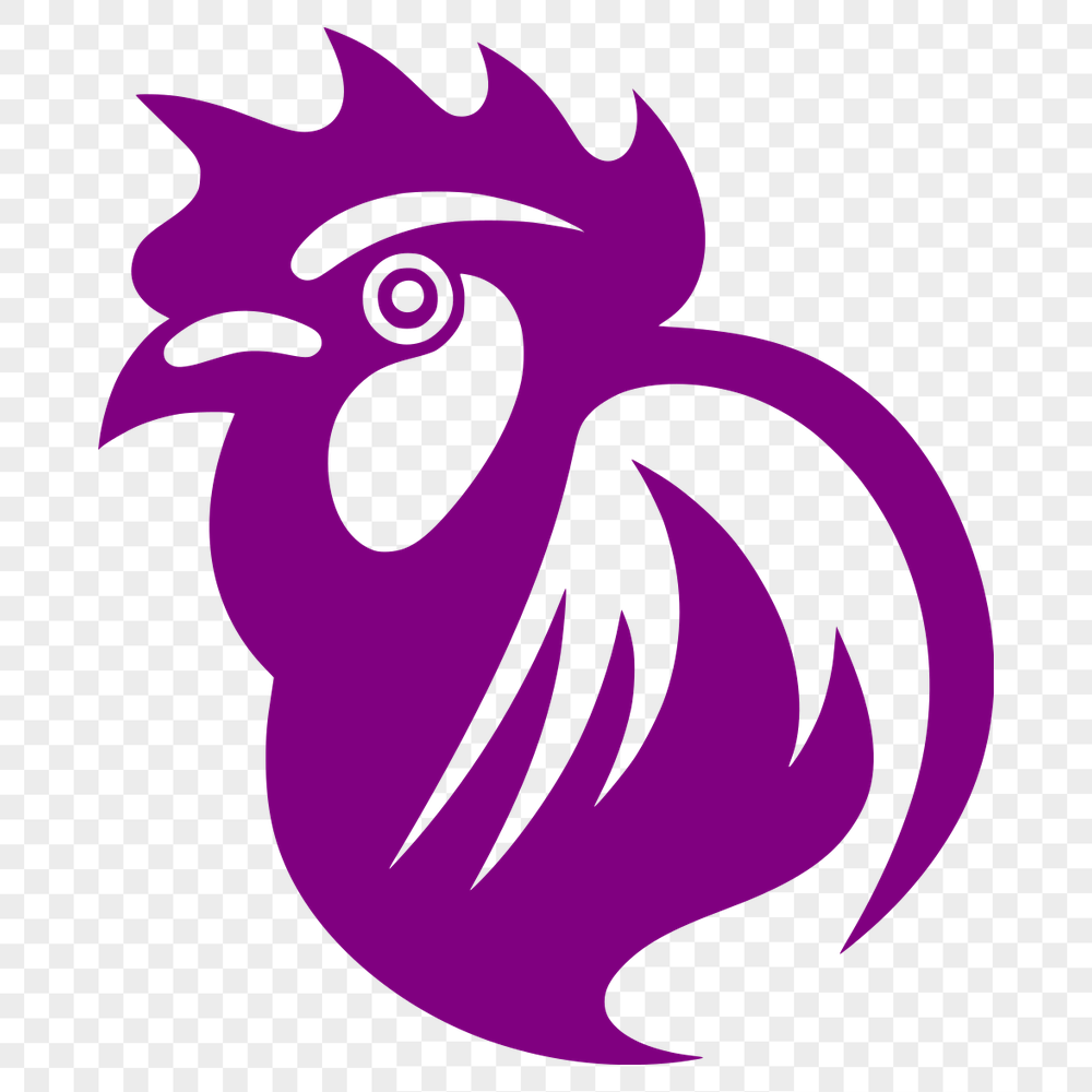 Free Creative Chicken Vector Drawing