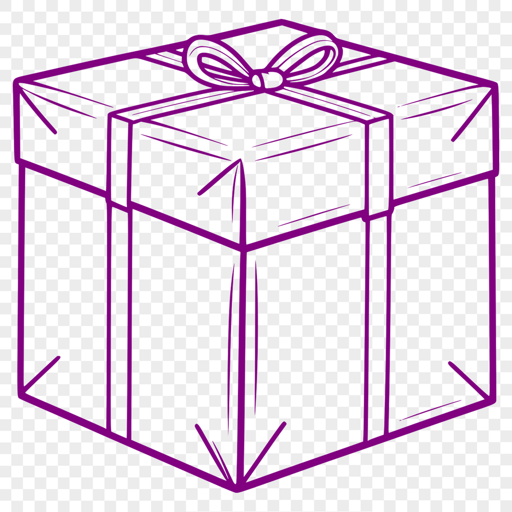 Simple Box Icon in Clean Lines A simple box icon designed with clean lines and minimal details, ideal for digital projects.