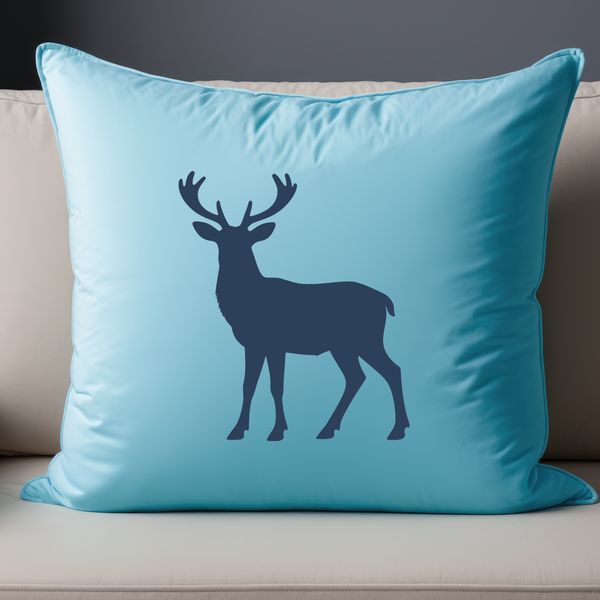 Reindeer illustration in vector format for commercial or personal use, perfect for Christmas decorations and designs.